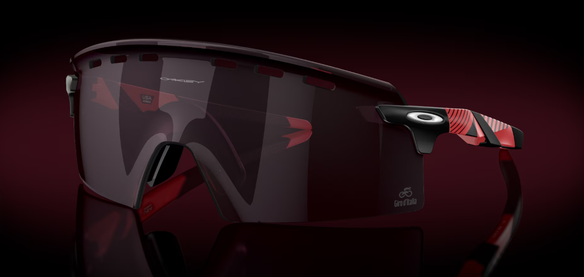 Oakley Encoder Strike Vented Pink Stripes - Prizm Road Lens - 92351639