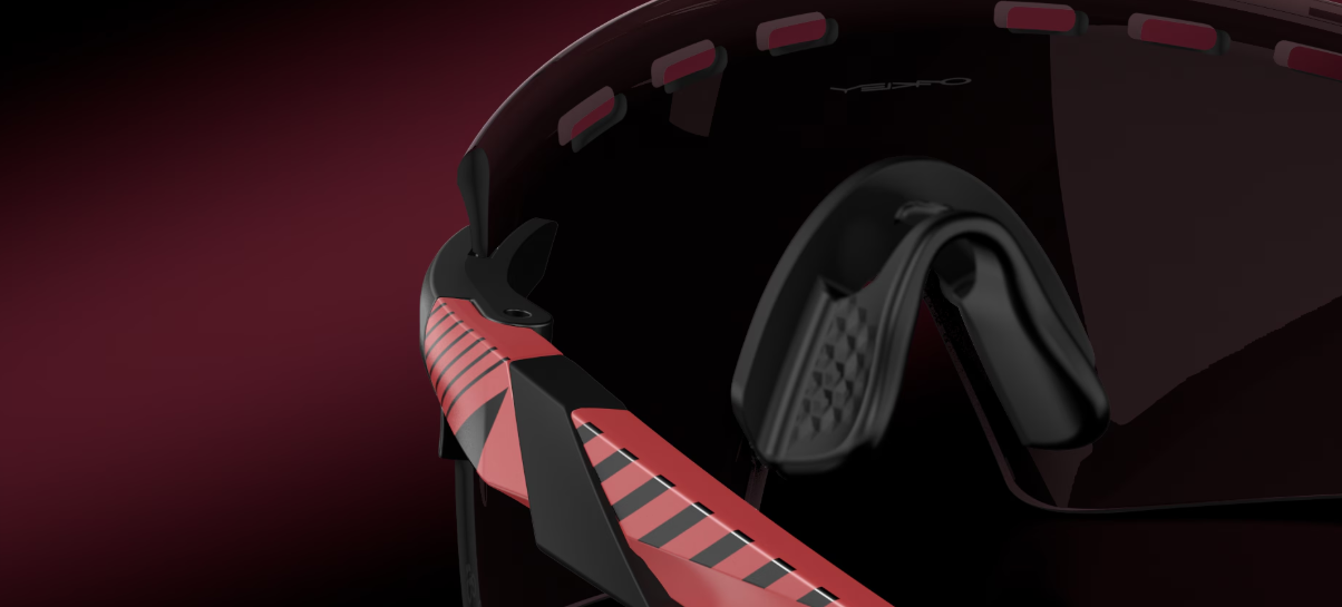 Oakley Encoder Strike Vented Pink Stripes - Prizm Road Lens - 92351639