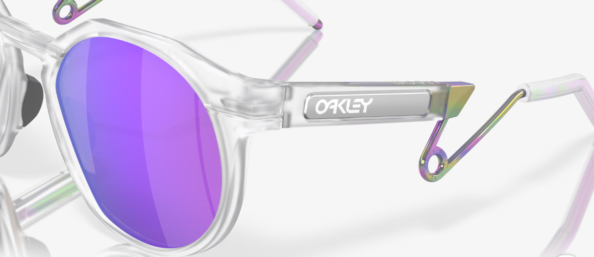 Oakley HSTN Metal Matt Clear - Prizm Violet Lens - 92790252