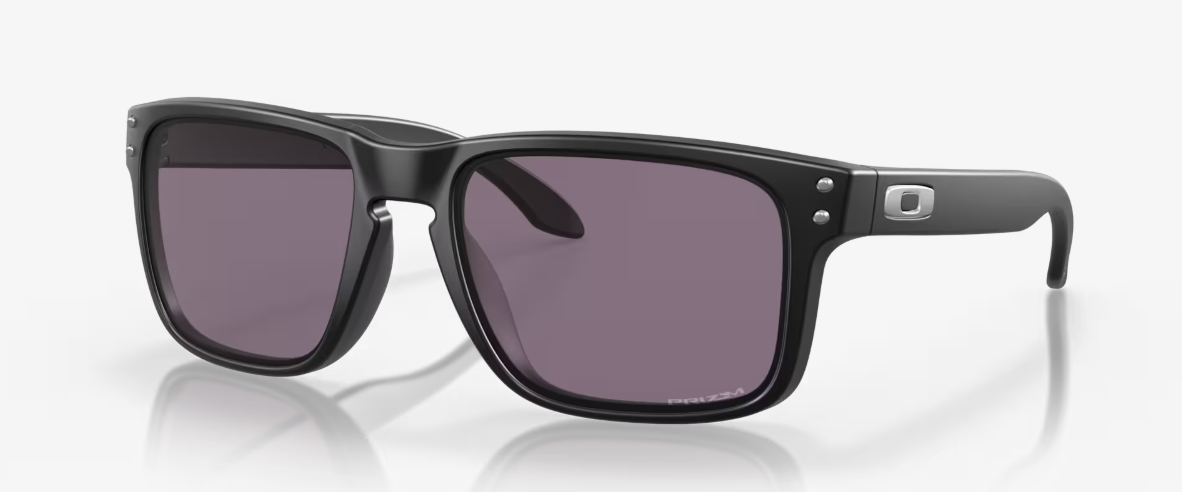 Oakley Holbrook Matt Black - Prizm Grey Lens - 9102E855