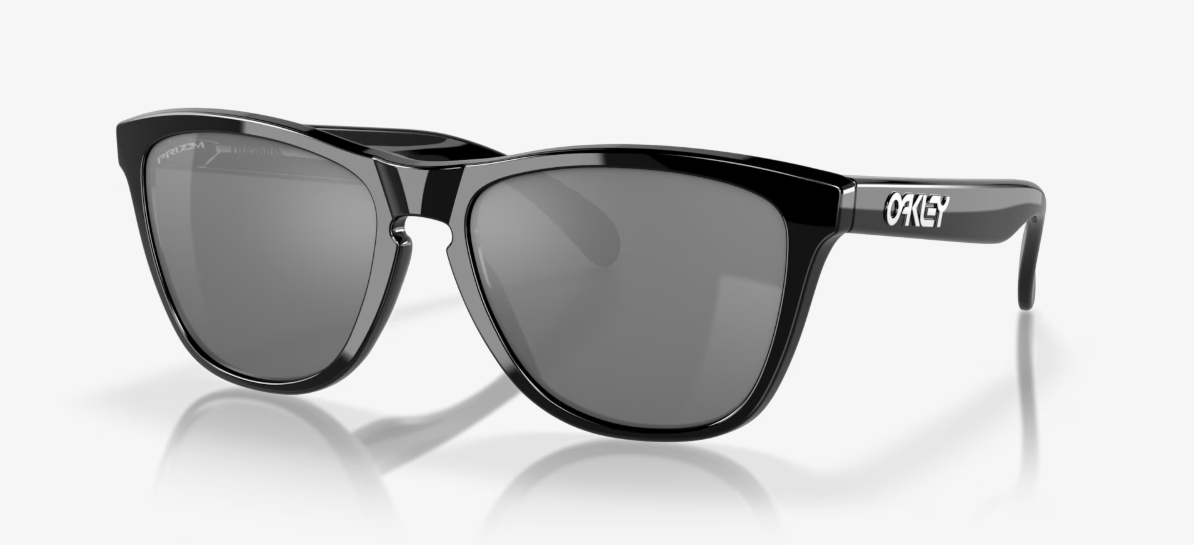 Oakley Frogskins Polished Black - Prizm Black Lens - 9013C455