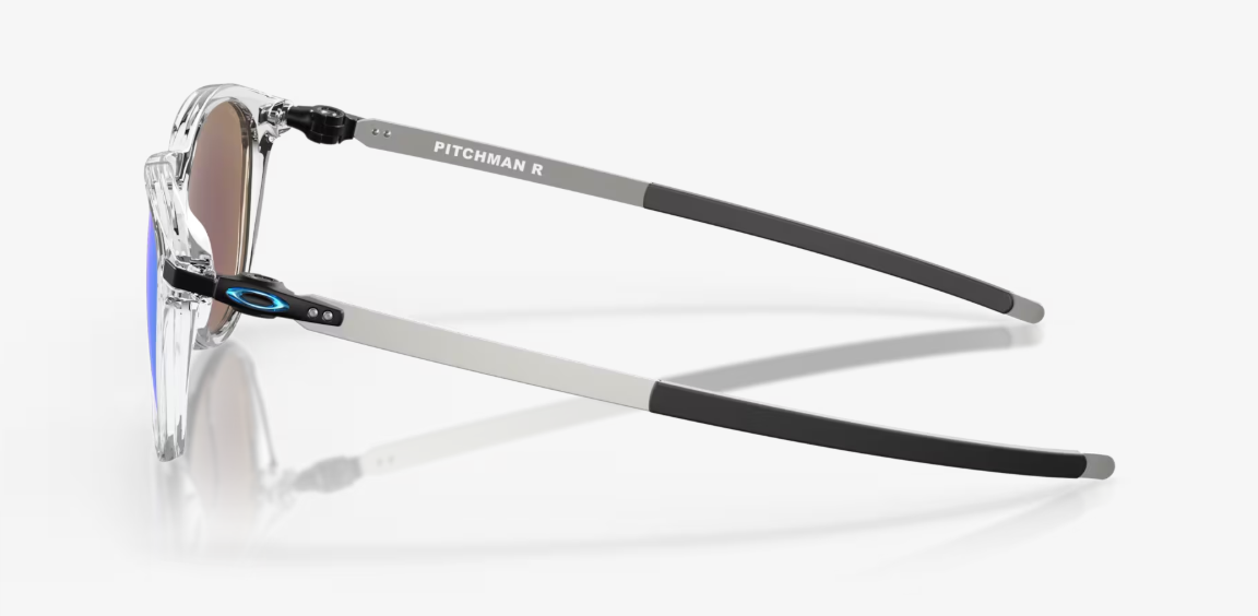 Oakley Pitchman R - Polished Clear - Prizm Sapphire Lens - 94390450