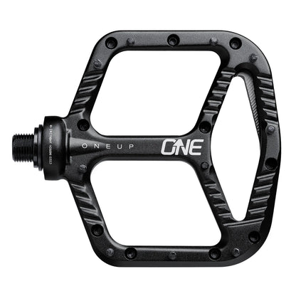 OneUp Alloy Flat Pedals Aluminium Black