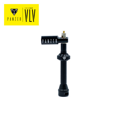 Panzer Tubeless Valve 48mm Black