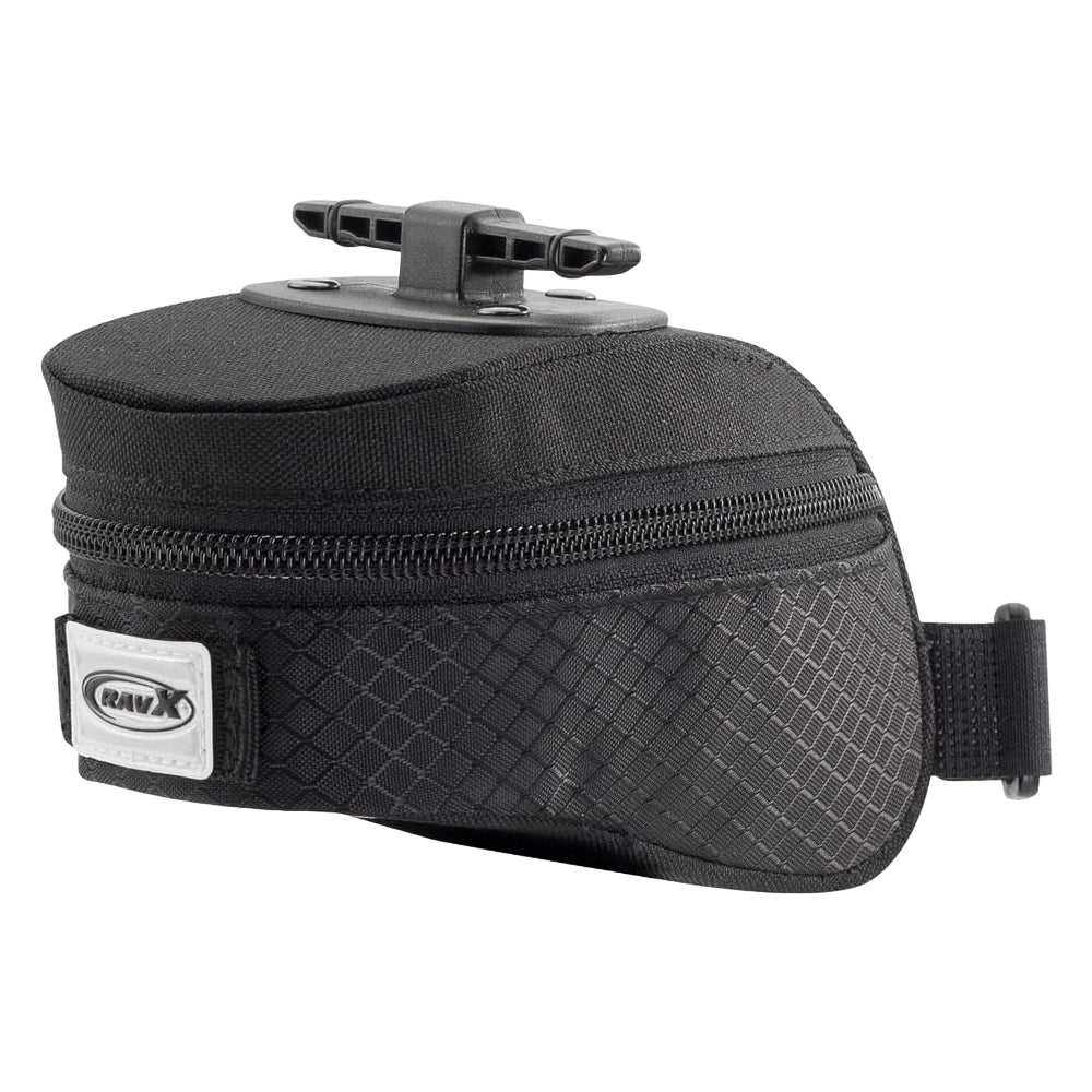 Pilot X Medium Black Saddle Bag