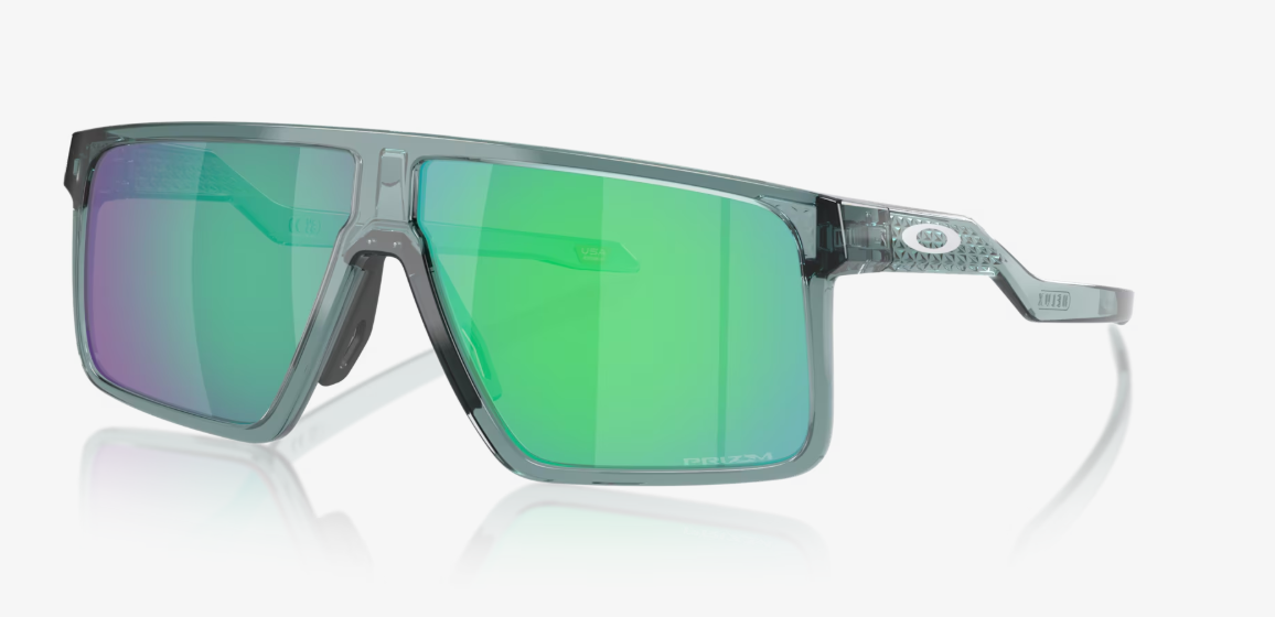 Oakley Helux Crystal Black - Prizm Jade Lens - 92850961