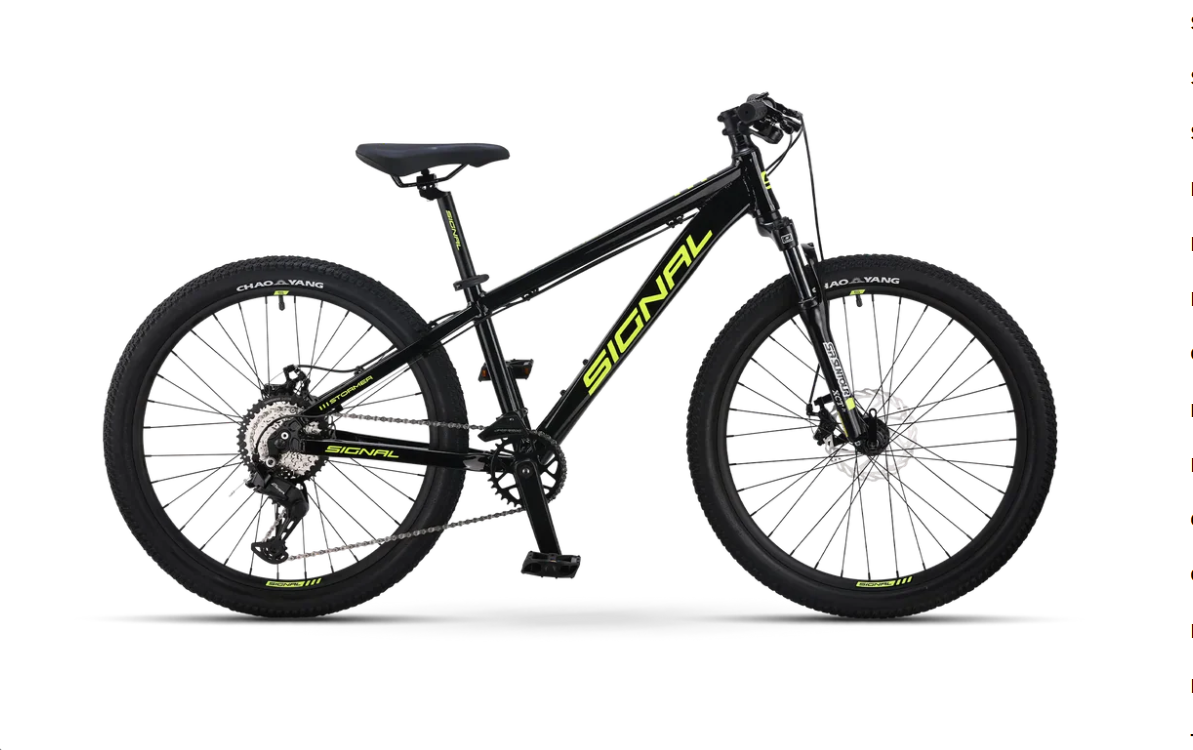 Signal Stormer 24 MY26 Black/Yellow Flash 24"