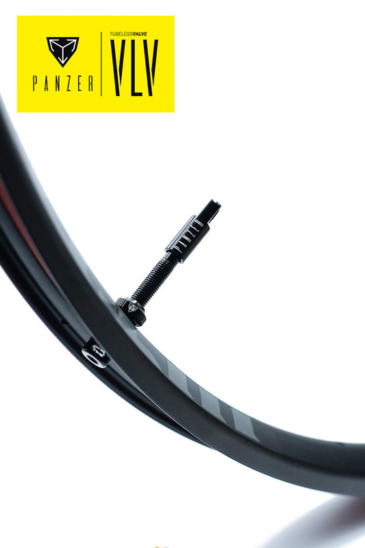 Panzer Tubeless Valve 48mm Black