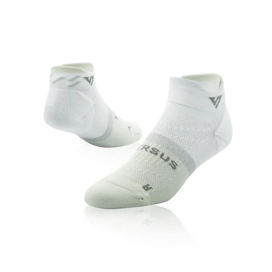 Versus White Glacier Running Ankle Socks