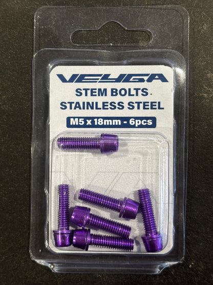Veyga Stem Bolt M5 x 18 - Pack 6