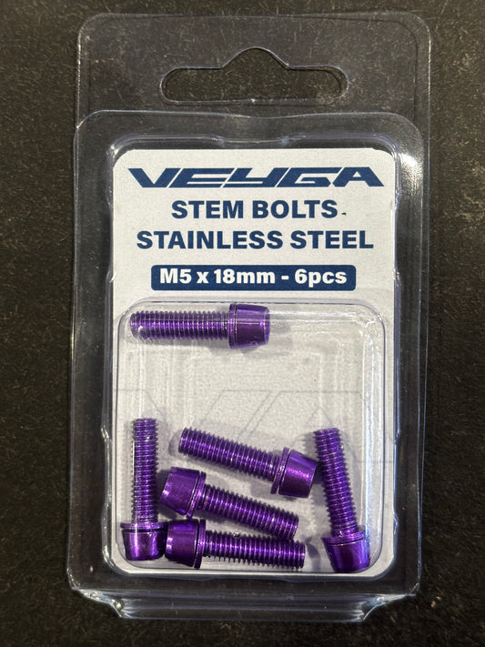 Veyga Stem Bolt M5 x 18 - Pack 6
