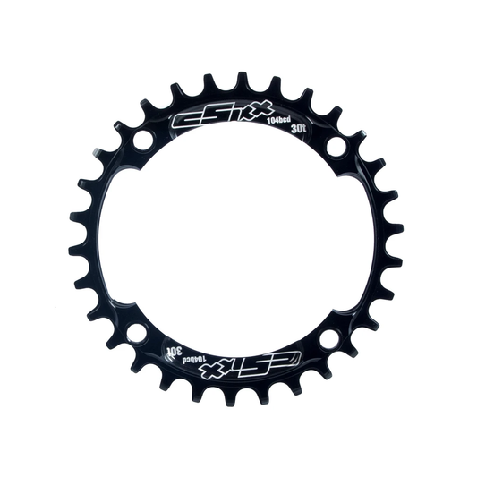 cSixx TT Chainring 104 bcd Black